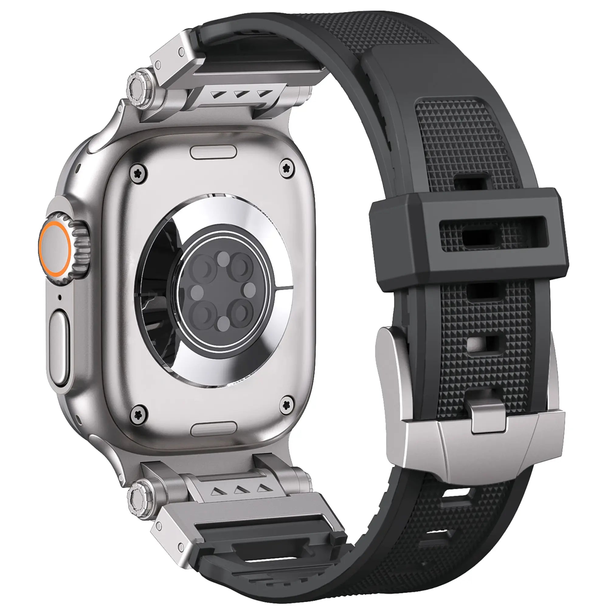 Bandz Apple Watch TPU Armor bandje (zwart)