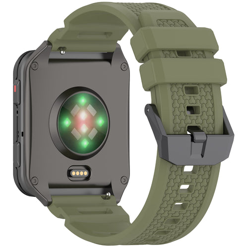 Garmin Venu X1 siliconen bandje (legergroen)