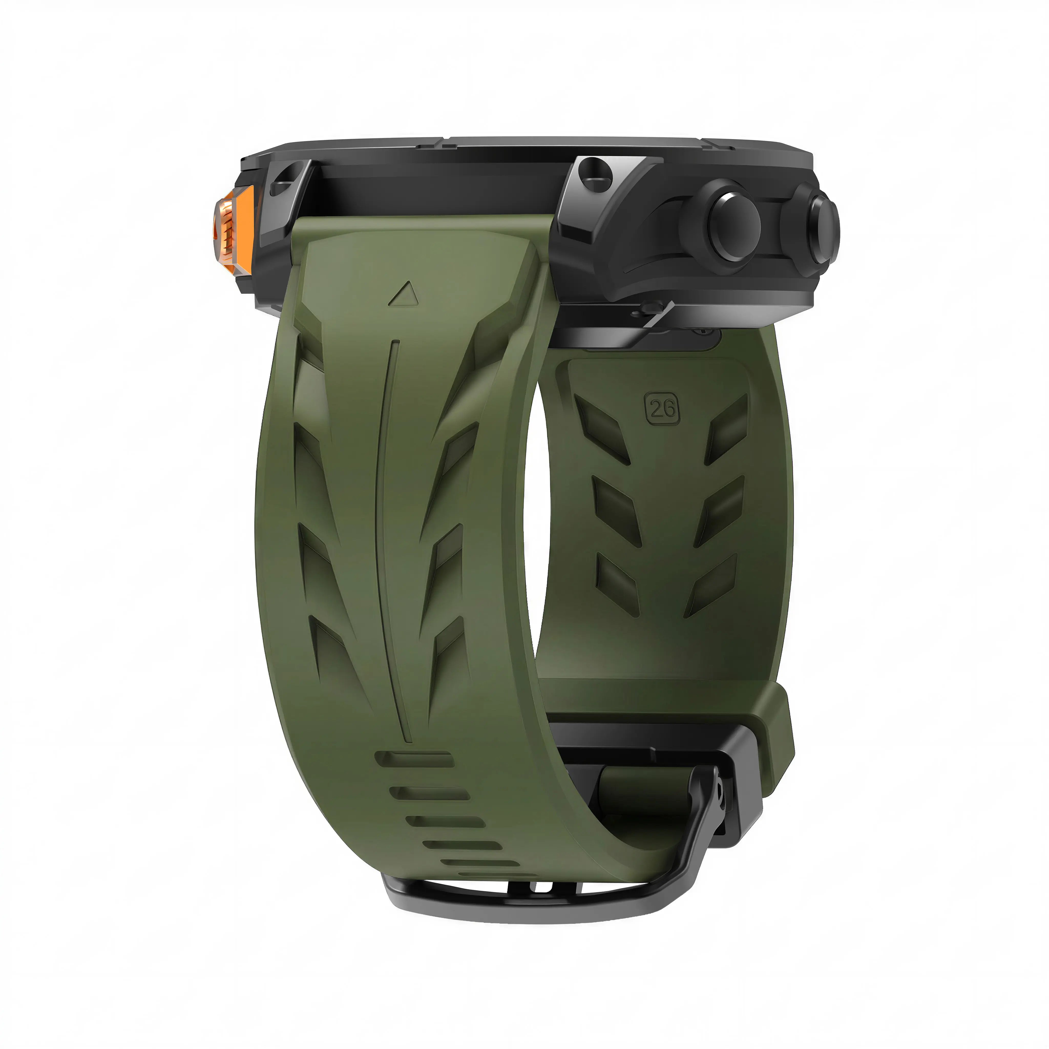 Garmin Forerunner 955 Race Silicone Strap (Army Green)