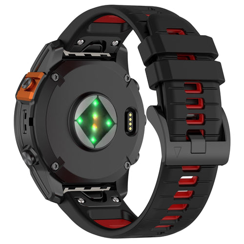 Garmin Approach S62 Sport Strap with Buckle (Black/Red)