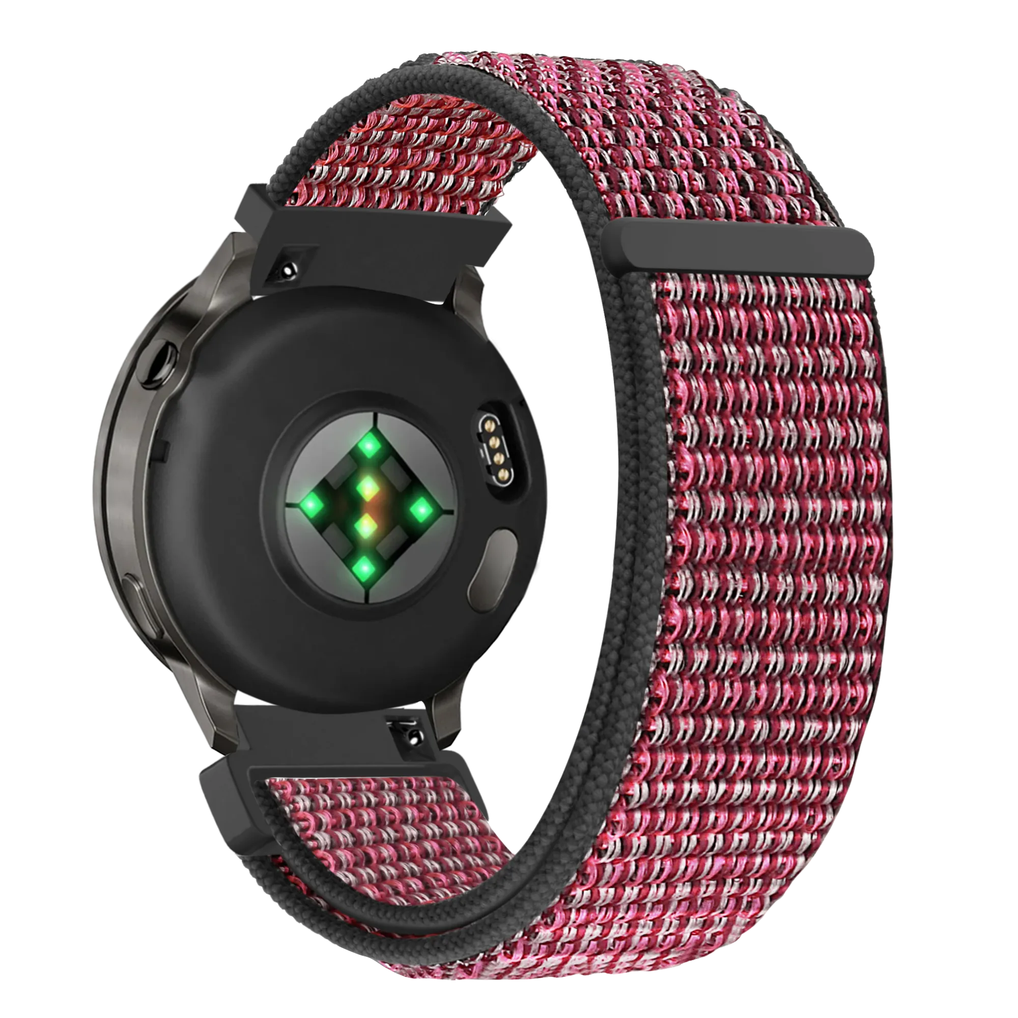 Bandz Garmin Forerunner 265s nylon loop band (true berry)