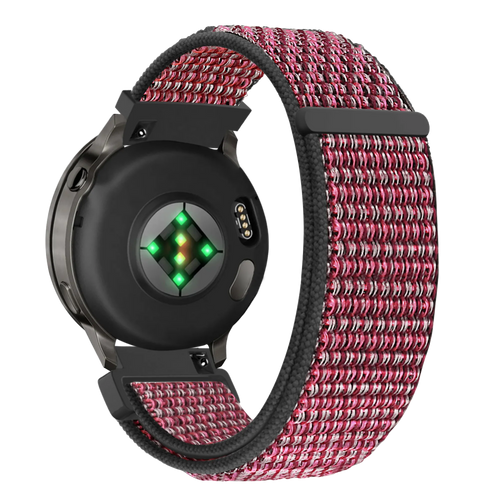 Bandz Garmin Vivomove Style nylon loop band (true berry)
