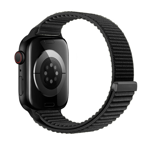 Apple Watch Ultra Wave Nylon Strap (Black)