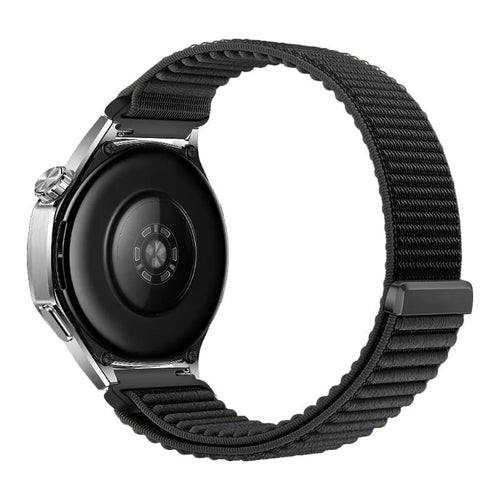 OnePlus Watch 3 wave nylon band (zwart)