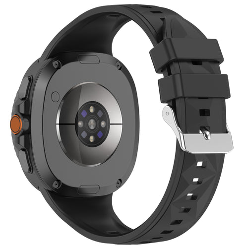 Samsung Galaxy Watch 8 - 40mm diamond silicone band (zwart)