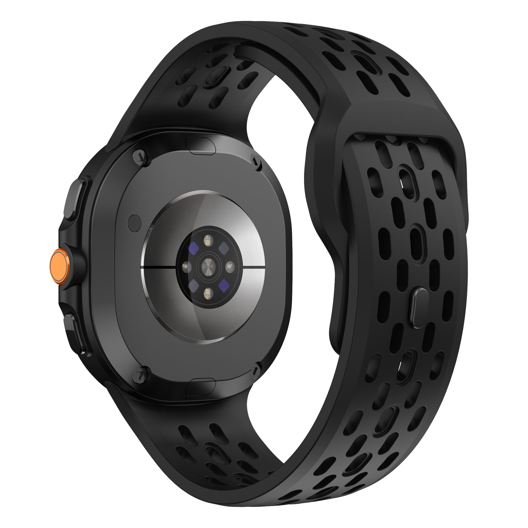 Samsung Galaxy Watch 9 - 44mm siliconen air bandje (zwart)