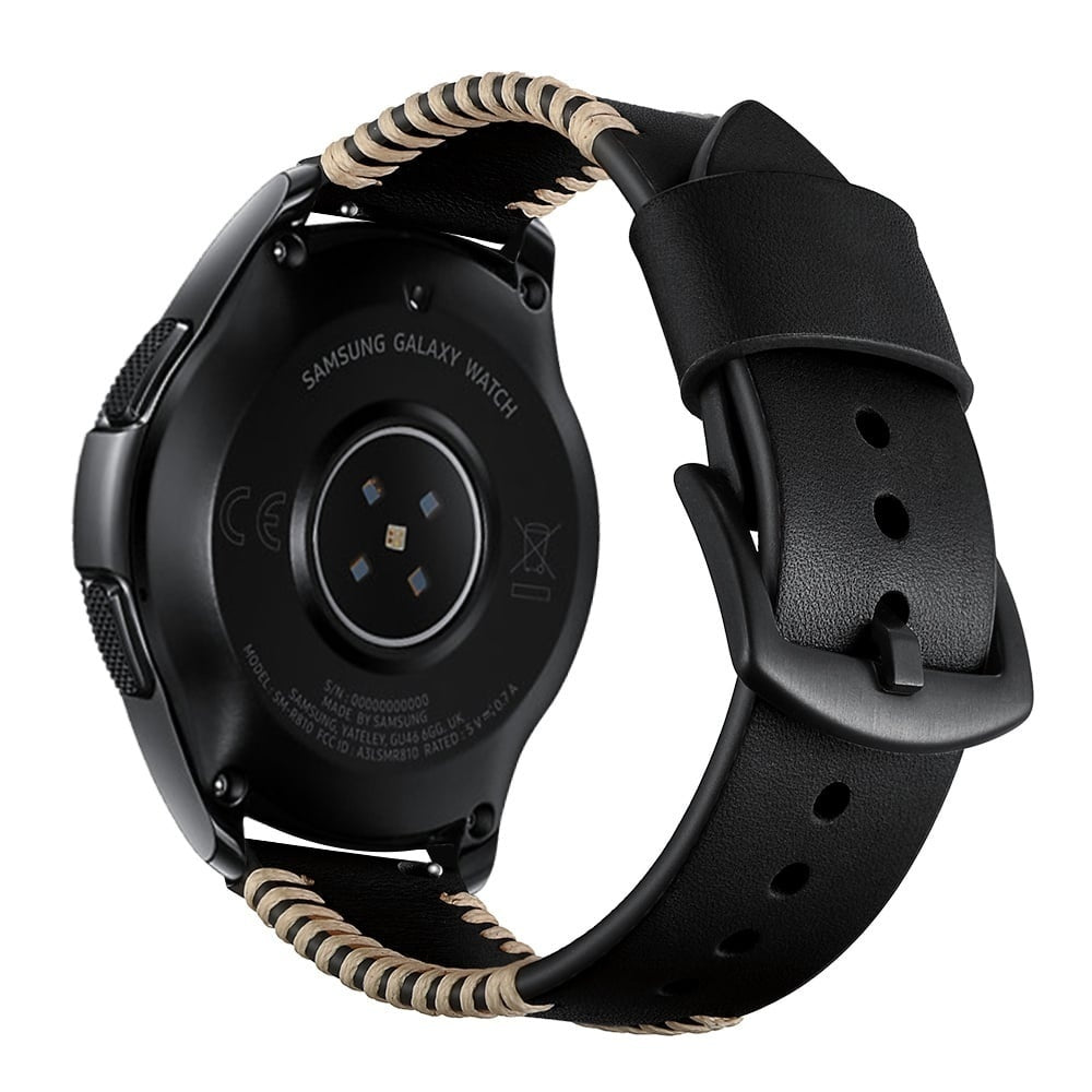CMF Watch Pro 2 Stitched leren band (zwart)