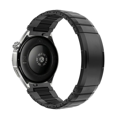 Huawei Watch GT 3 Pro - 46mm 'One Push' Steel Hybrid Strap (Black)