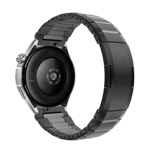 Amazfit Active Max 'One Push' Steel Hybrid Strap (Black/Grey)