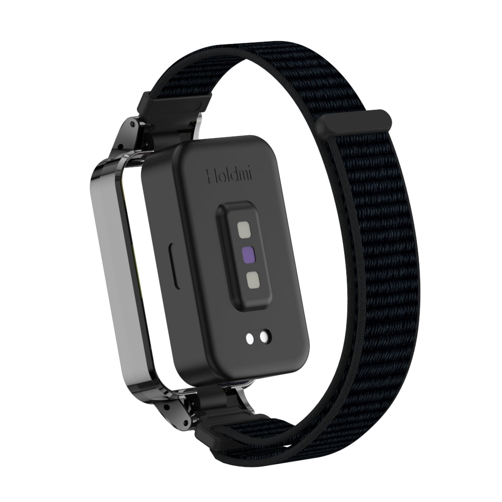 Xiaomi Smart Band 9 Active nylon bandje (zwart)