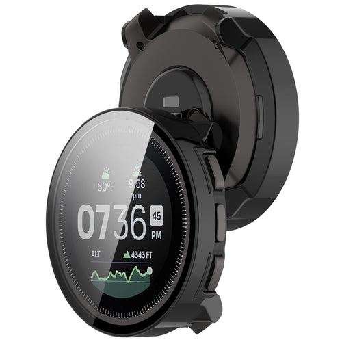 Suunto Vertical PC case met glas (zwart)