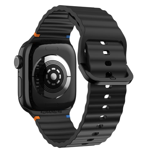 Apple Watch Ultra Wave bandje (zwart)
