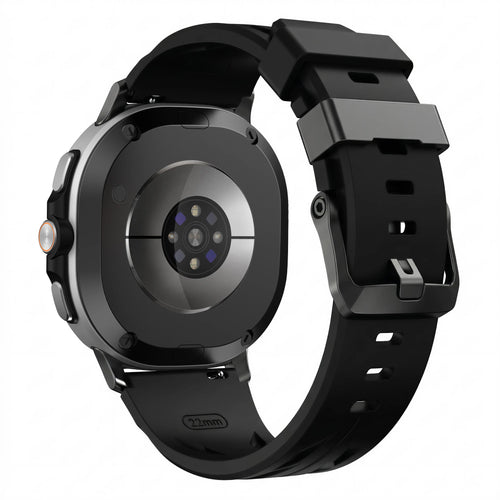 Samsung Galaxy Watch 9 - 44mm race siliconen band (zwart)