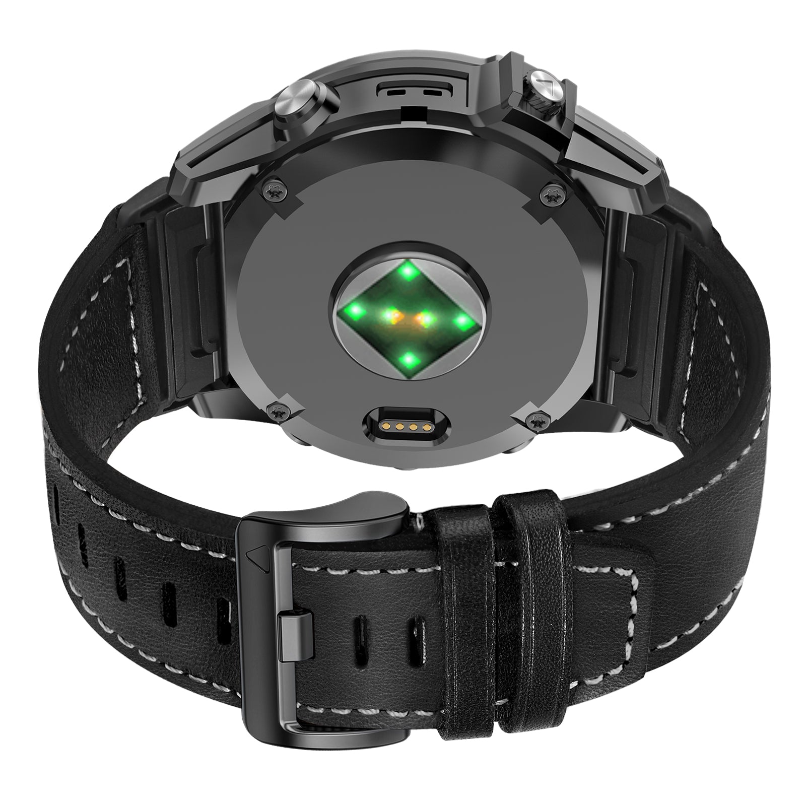 Garmin Tactix 7 Pro premium leren bandje (zwart)