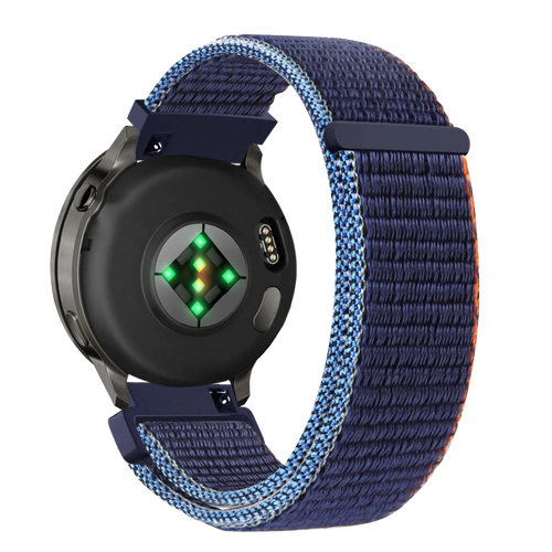 Bandz Garmin Vivomove Style Nylon Loop Strap (Dark Blue Mix)