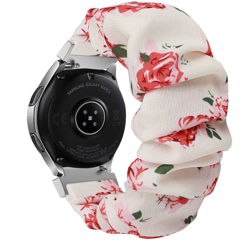 Amazfit GTS 3 scrunchie bandje (bloemen)