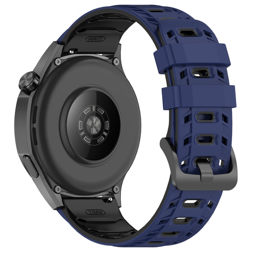 Samsung Galaxy Watch 46mm mecha sport band (blauw/zwart)