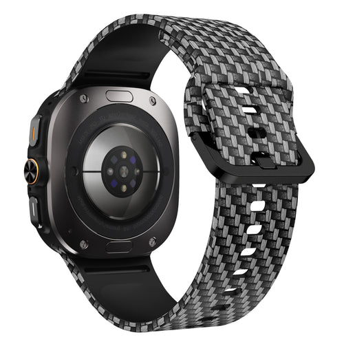 Carbon Fiber Samsung Galaxy Watch Ultra siliconen bandje