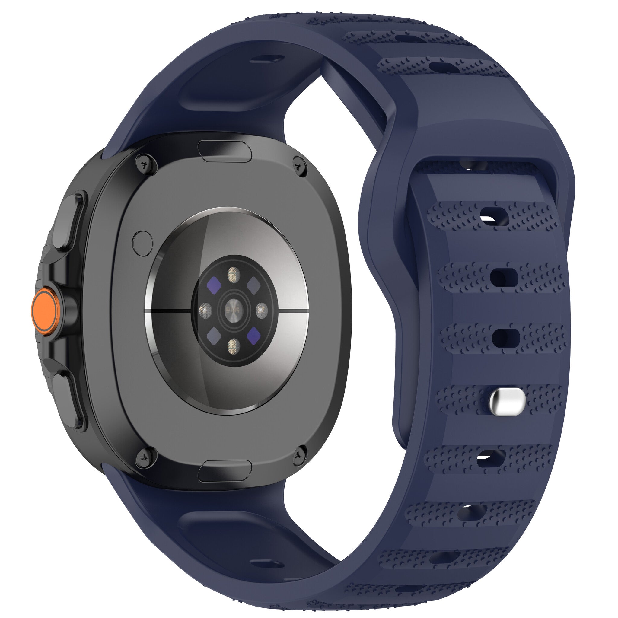Samsung Galaxy Watch 8 - 40mm outdoor siliconen bandje (donkerblauw)