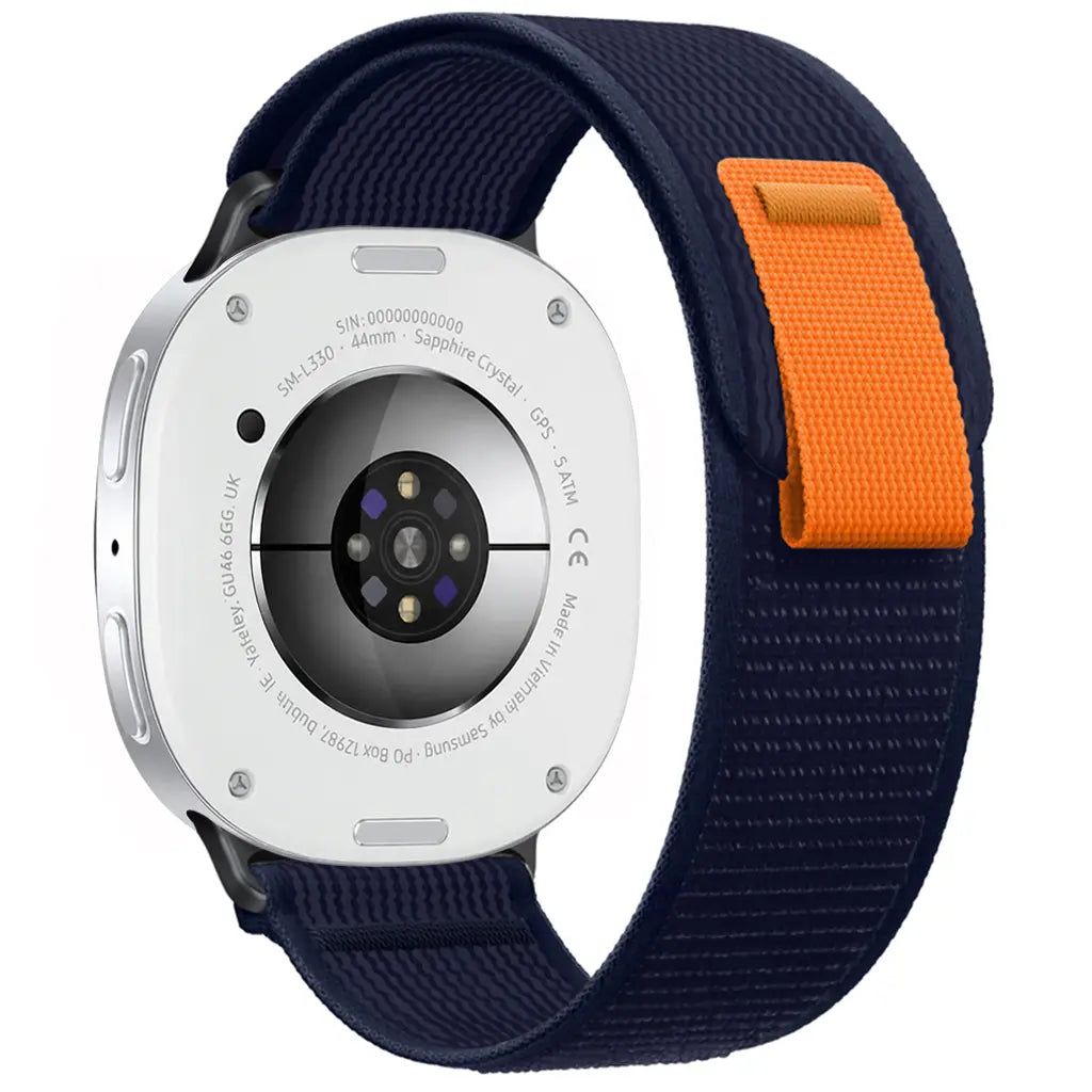 Samsung Galaxy Watch 8 - 44mm Trail Nylon Strap (Dark Blue)