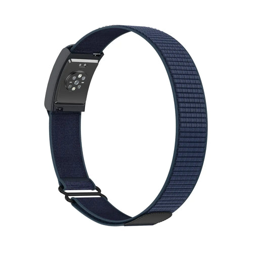 Amazfit Helio Strap biceps nylon band (donkerblauw)