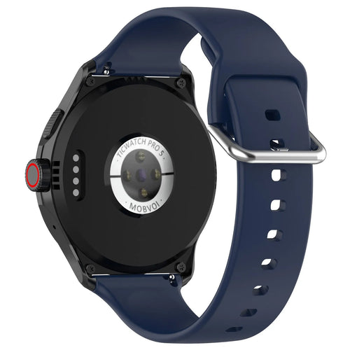 Coros Apex 4 - 46mm siliconen gesp band (donkerblauw)