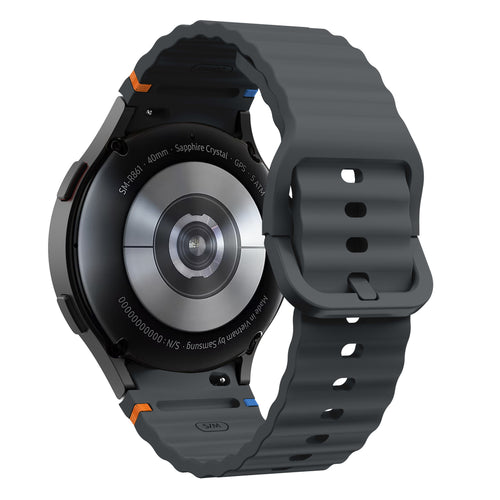 Samsung Galaxy Watch 4 44mm Wave bandje (grafiet)