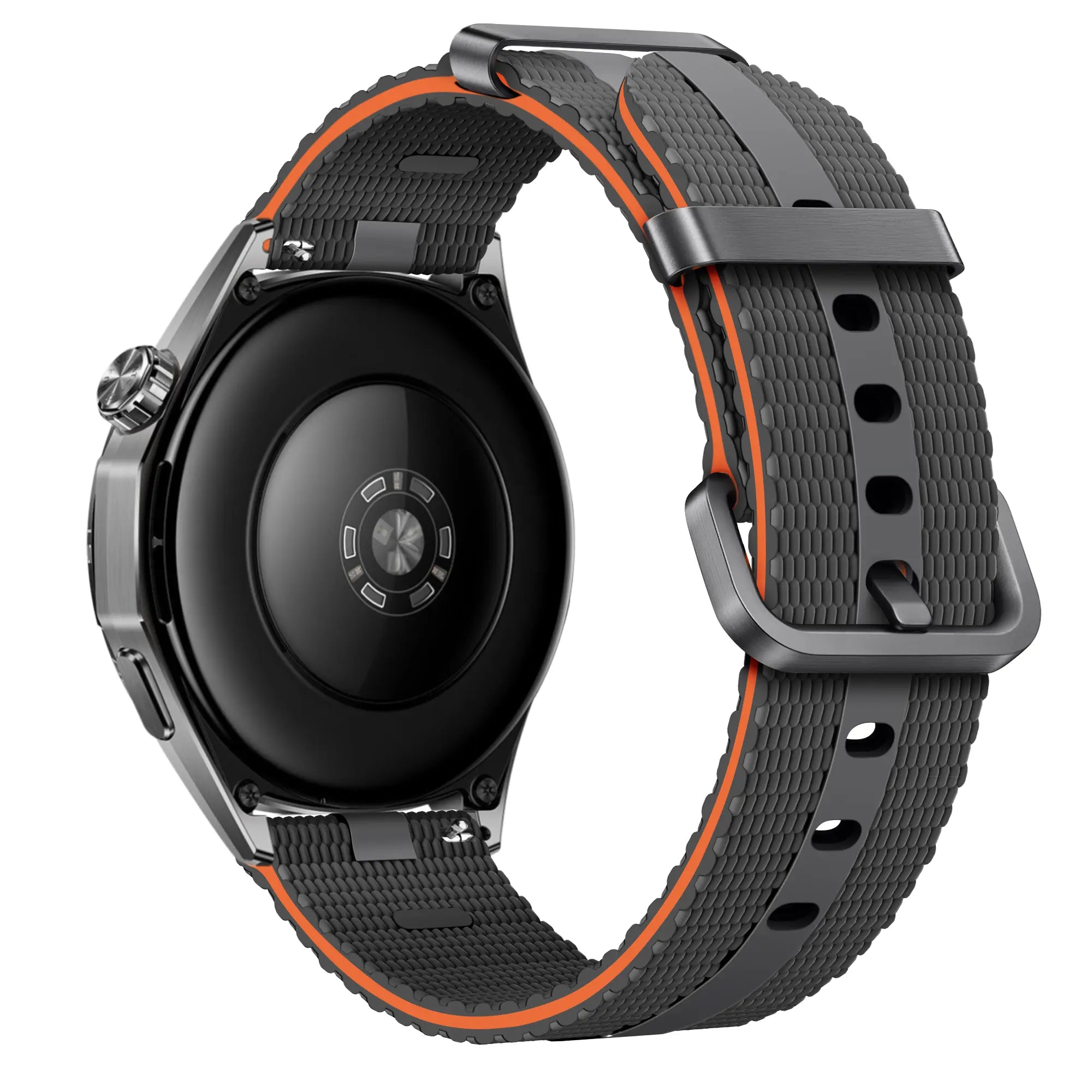 Xiaomi Watch S5 siliconen active band (donkergrijs/oranje)