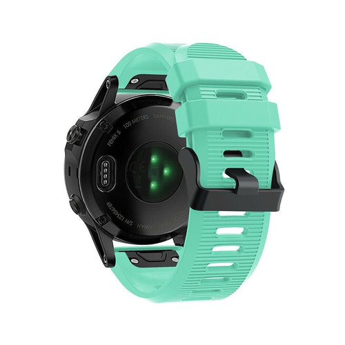 Garmin Tactix 7 Pro siliconen bandje (aqua)