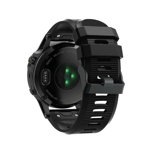 Garmin Tactix 7 siliconen bandje (zwart)