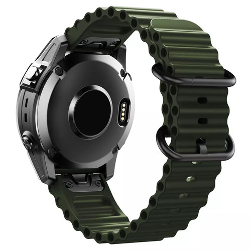 Garmin Instinct Ocean bandje (legergroen)