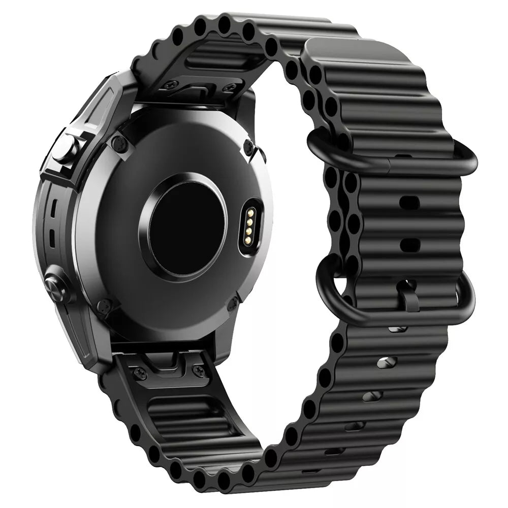 Garmin Quatix 8 - 51mm Ocean band (zwart)