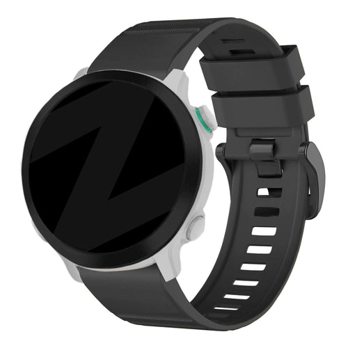 Bandz Garmin Approach S62 Buckled Silicone Strap (Black)