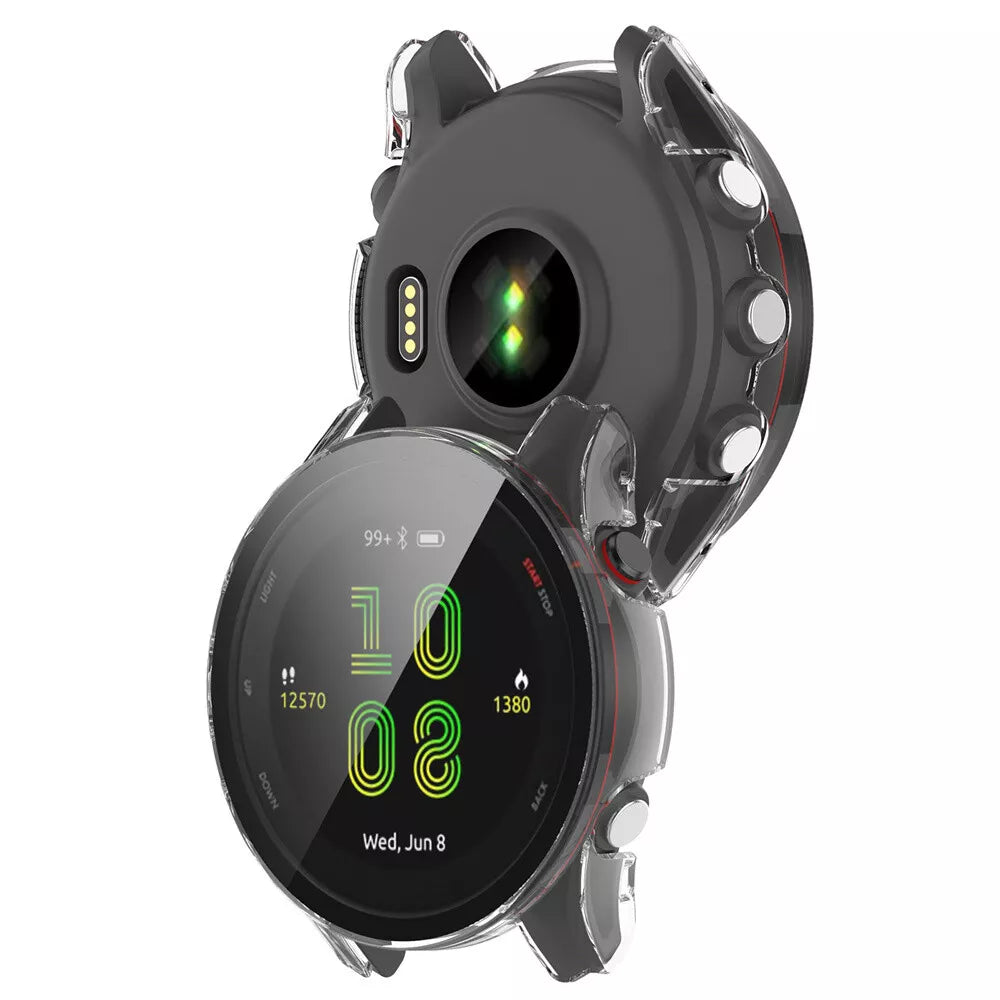 Garmin Forerunner 255 hard case met glas (transparant)