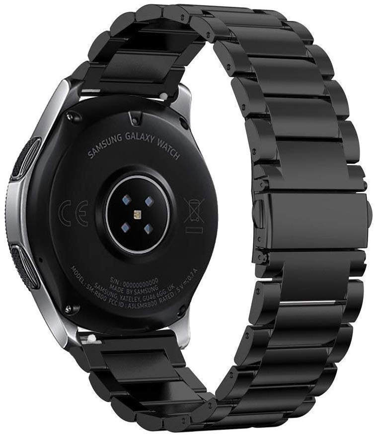 Fossil Gen 4 Explorist (HR) stalen band (zwart)