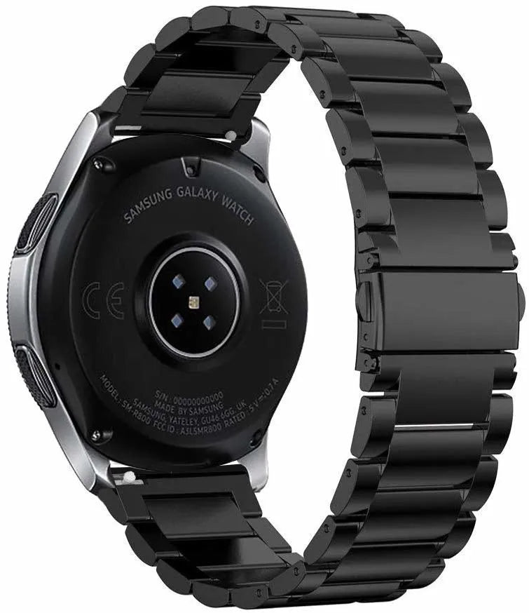 Fossil Gen 4 Explorist (HR) stalen band (zwart)