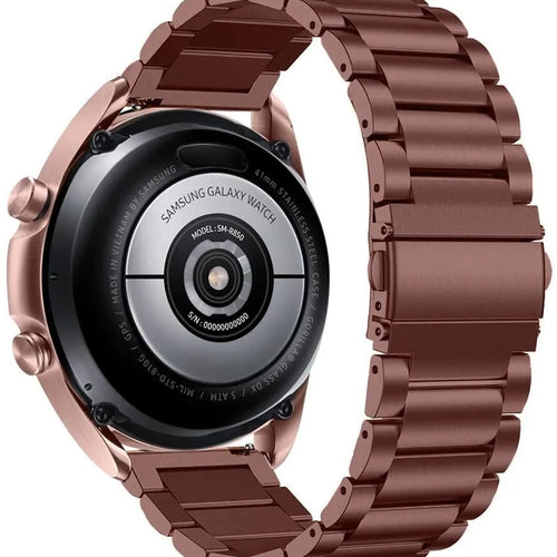 Coros Apex 2 stalen band (brons-bruin)