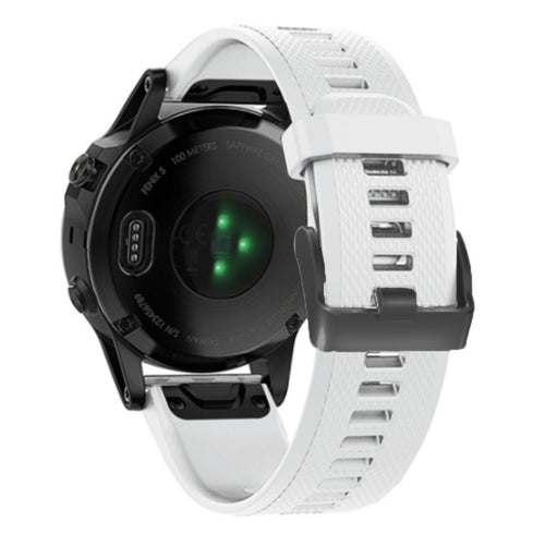 Garmin Fenix 8 Pro - 47mm siliconen bandje (wit)