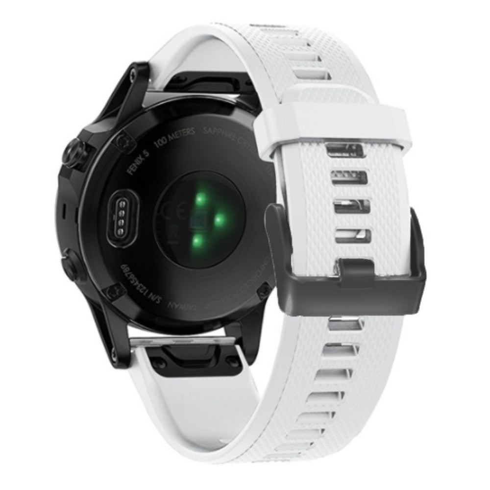 Garmin Fenix 8 Pro - 47mm siliconen bandje (wit)