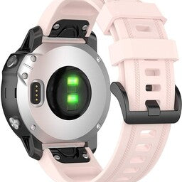 Garmin Instinct E - 40mm siliconen bandje (lichtroze)