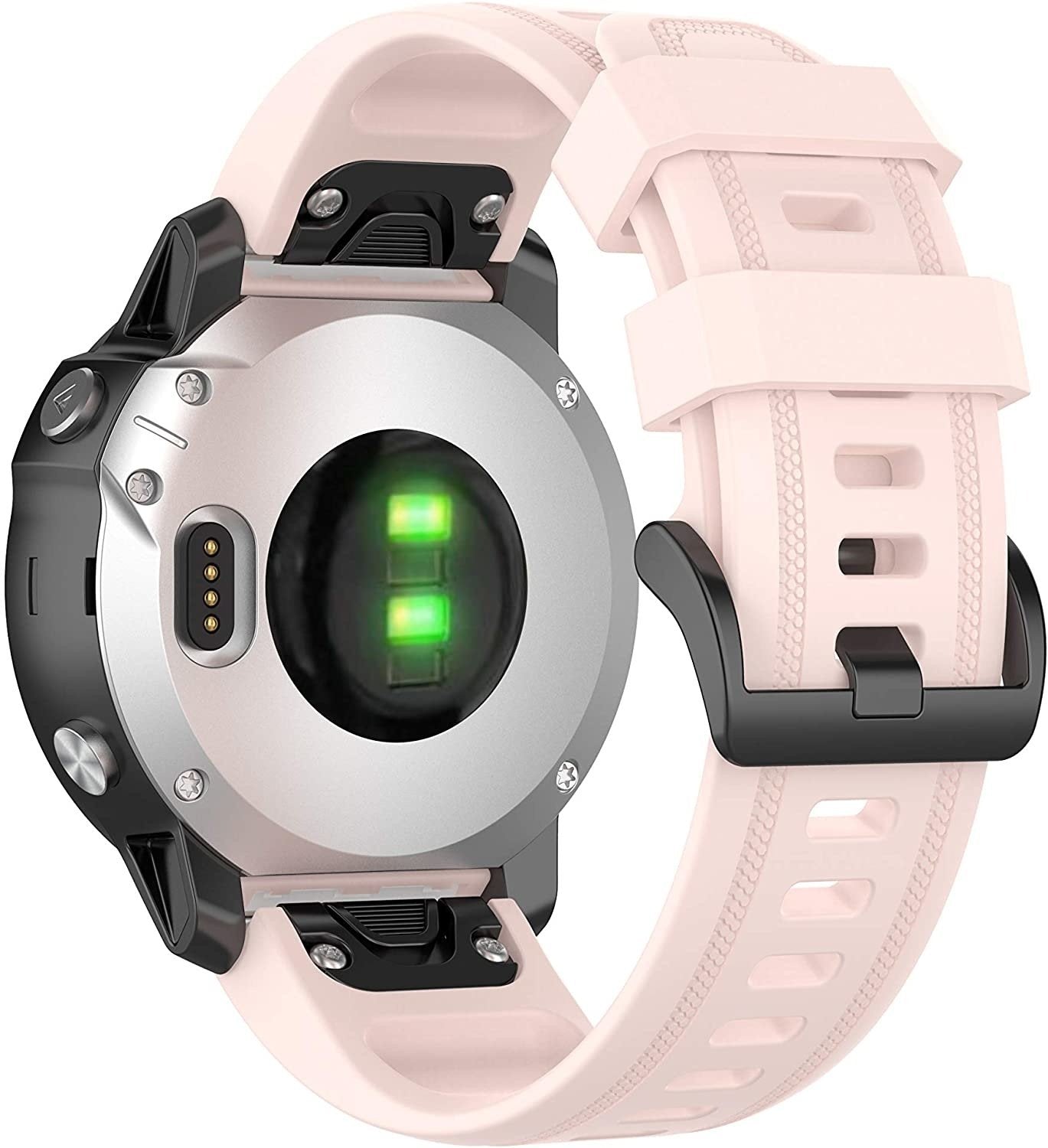 Garmin Descent Mk3(i) - 43mm siliconen bandje (lichtroze)