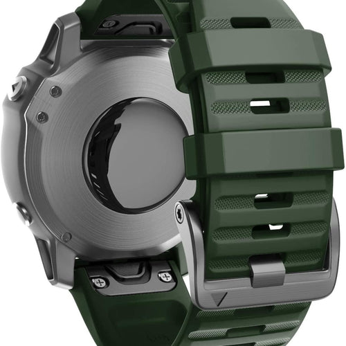 Garmin D2 Delta PX Silicone Strap (Dark Green)