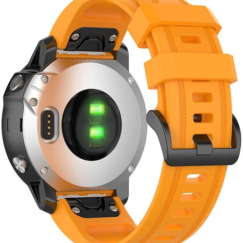 Garmin Approach S70 - 42mm Silicone Strap (Orange)