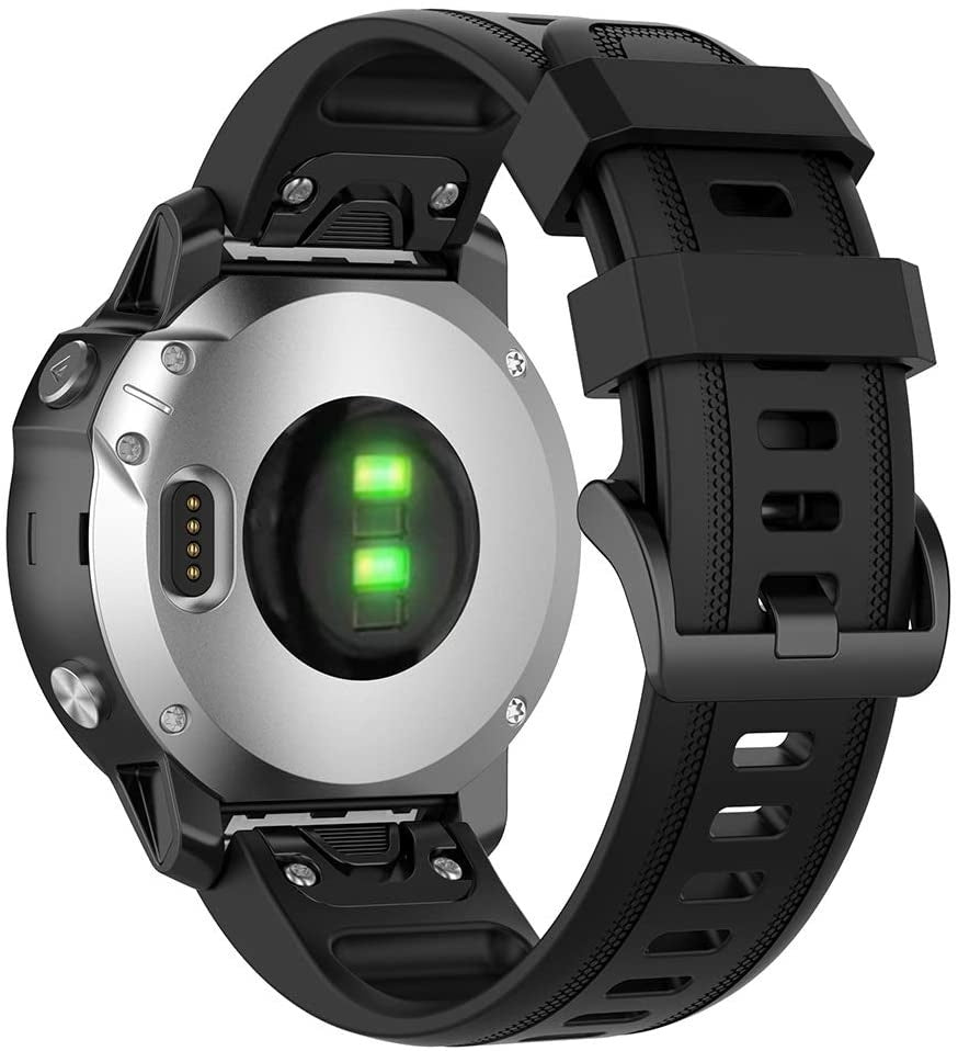Garmin D2 Delta S Silicone Strap (Black)