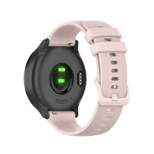 Huawei Watch 5 - 42mm luxe siliconen bandje (roze)