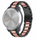 Garmin Vivomove 3s stalen band - 39mm  - zwart/roze 