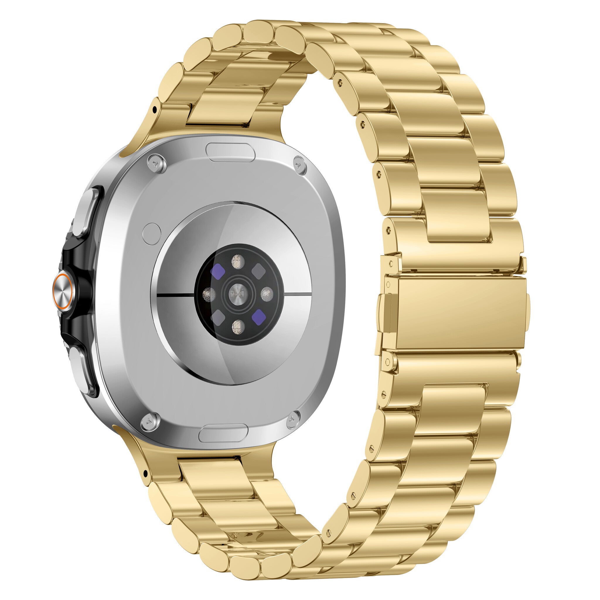 Samsung Galaxy Watch 9 - 40mm stalen band (goud)