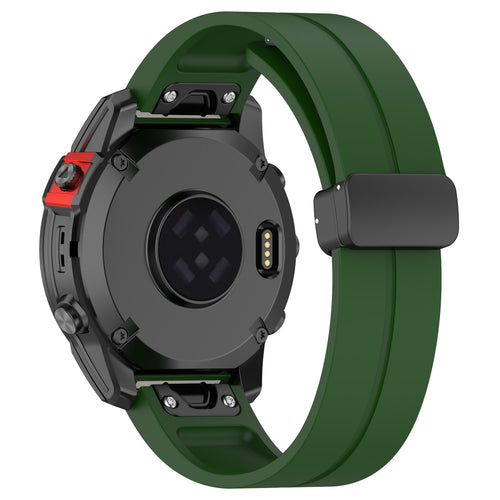 Garmin Descent MK3i - 51mm sport band met D-buckle (legergroen)