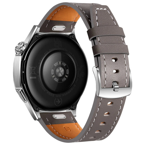OnePlus Watch 'One Push' Leather Strap (Grey)