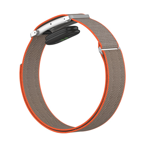 Fitbit Air Biceps Nylon Bracelet (Grey/Orange)